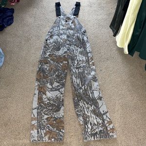 Spartan Realtree vintage camouflage overalls